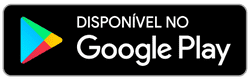 Logo - Disponível no Google Play